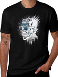Cool Monster Graphic Print Tee