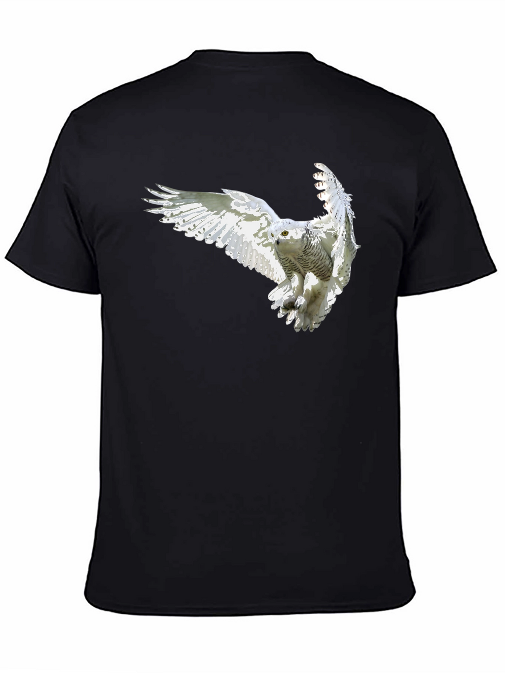 Owl Graphic Black T-Shirt - Mens Fashion Tee