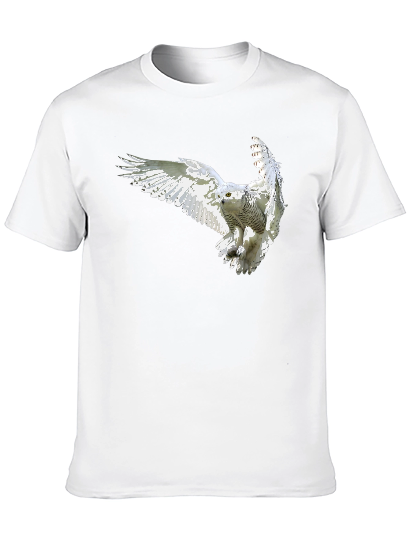 Owl Graphic Black T-Shirt - Mens Fashion Tee