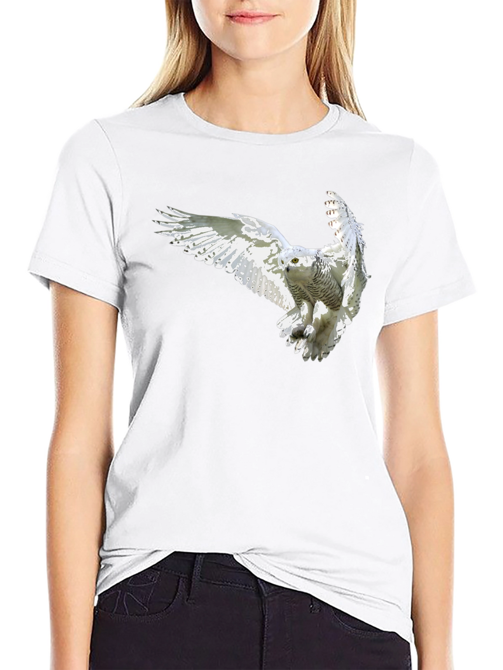 Owl Graphic Black T-Shirt - Mens Fashion Tee