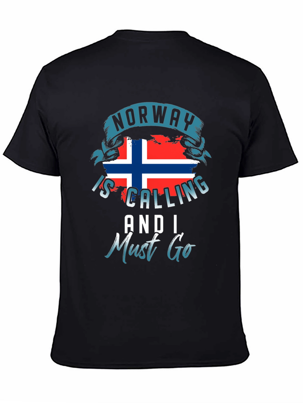 Norway Calling T-Shirt - Travel Adventure Tee