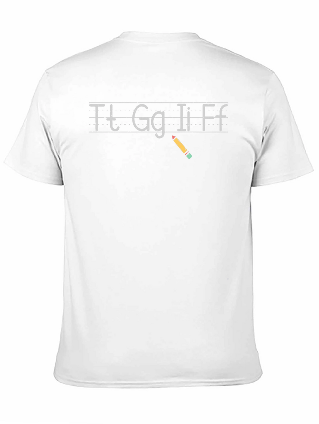 Teacher Alphabet T-Shirt