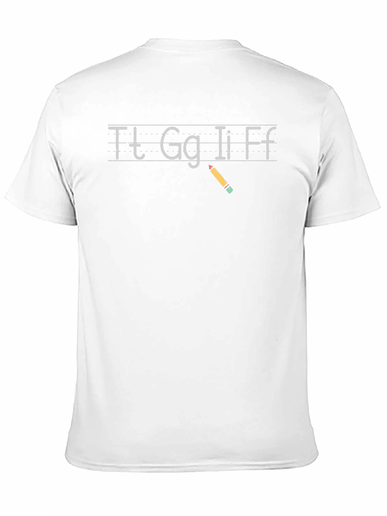 Teacher Alphabet T-Shirt