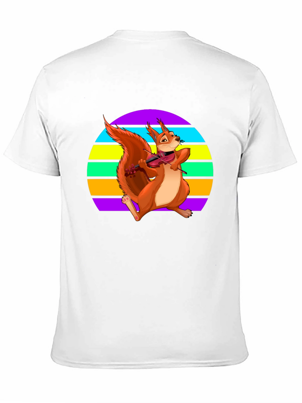 Squirrel Violinist Graphic Tee