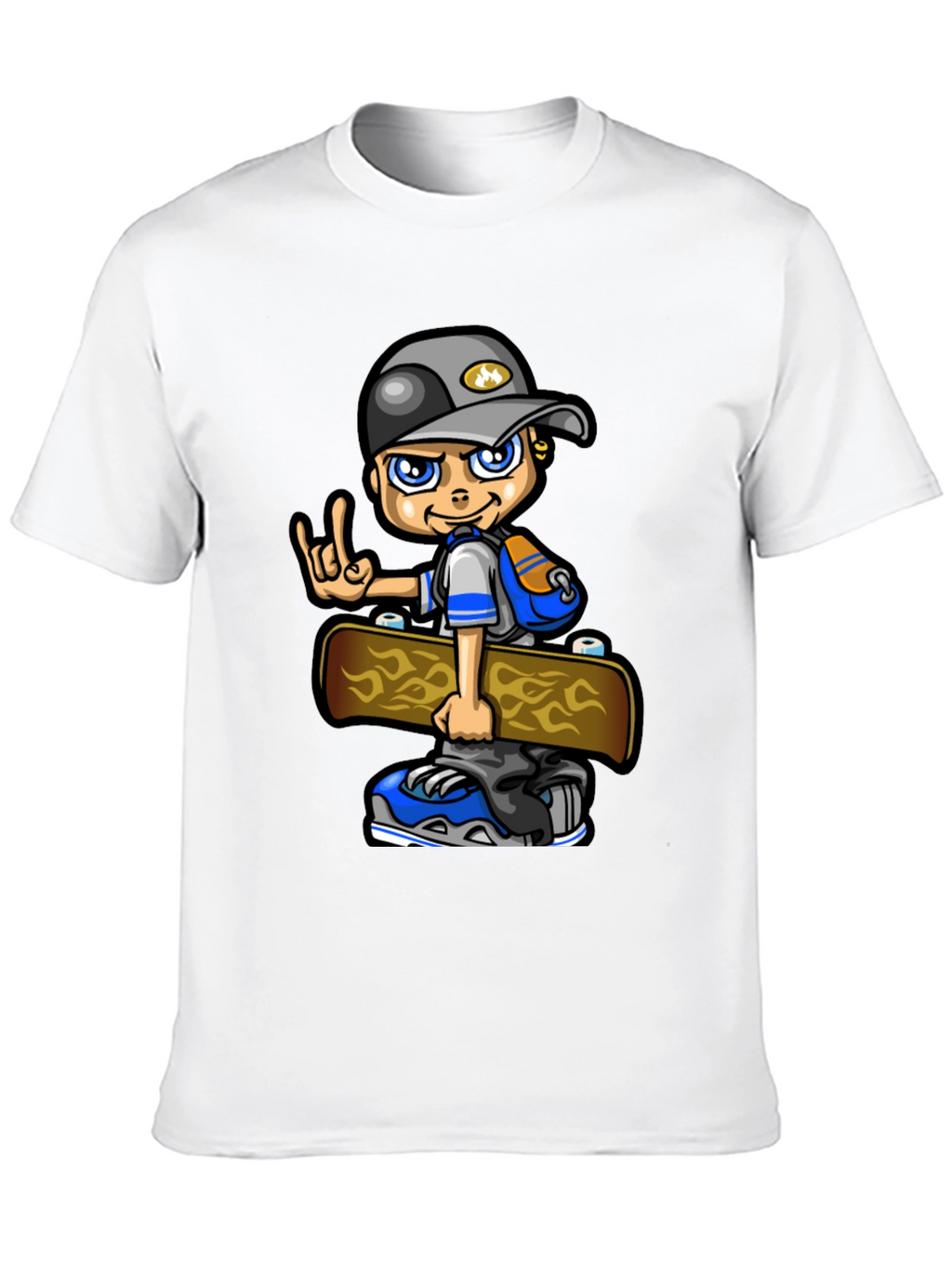 Cool Kid Skateboard Graphic Tee