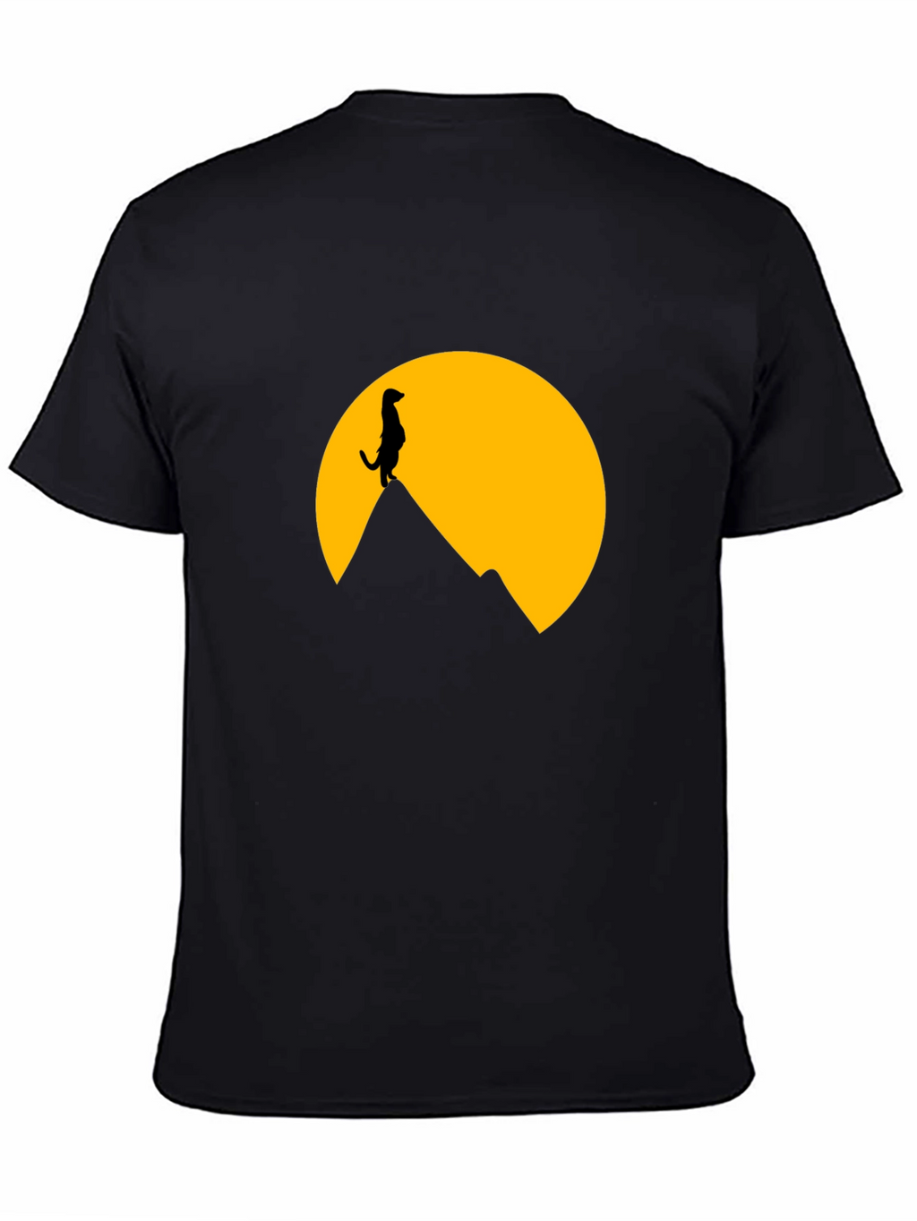 Meerkat Silhouette T-Shirt - Graphic Tee