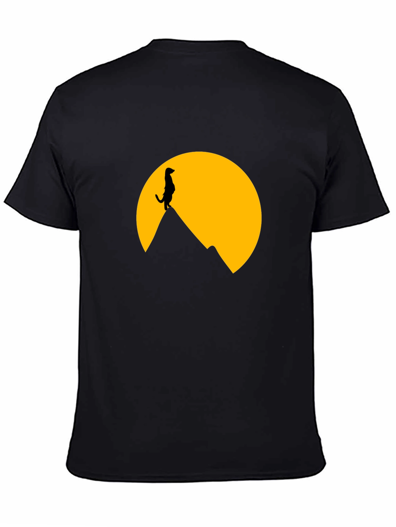 Meerkat Silhouette T-Shirt - Graphic Tee