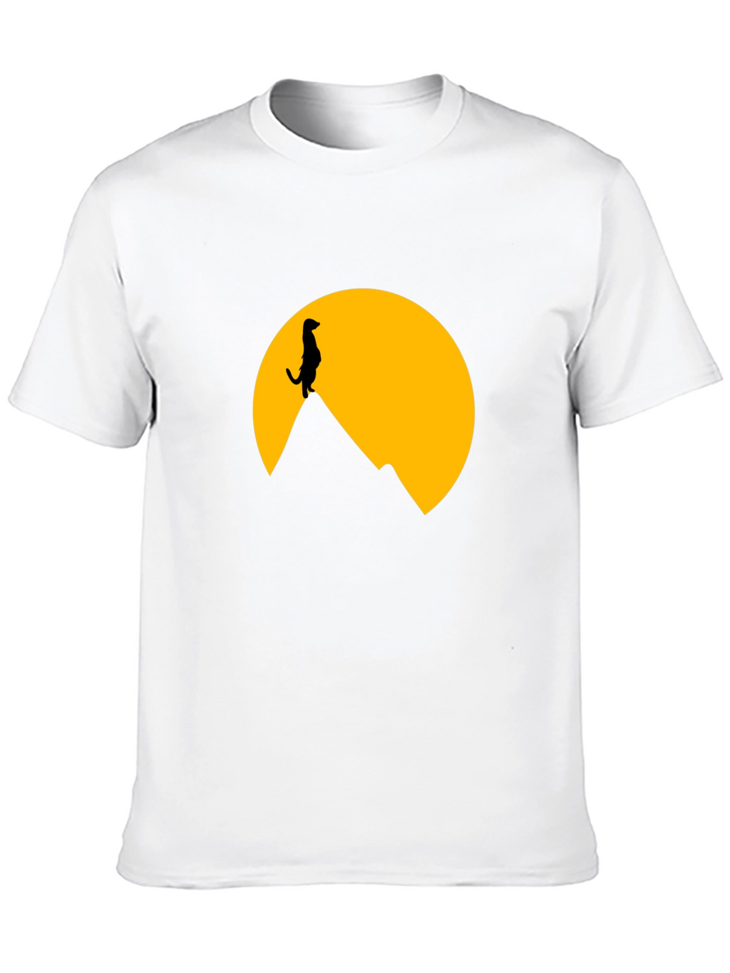 Meerkat Silhouette T-Shirt - Graphic Tee