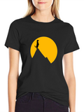 Meerkat Silhouette T-Shirt - Graphic Tee