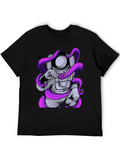 Astronaut Octopus Graphic T-Shirt