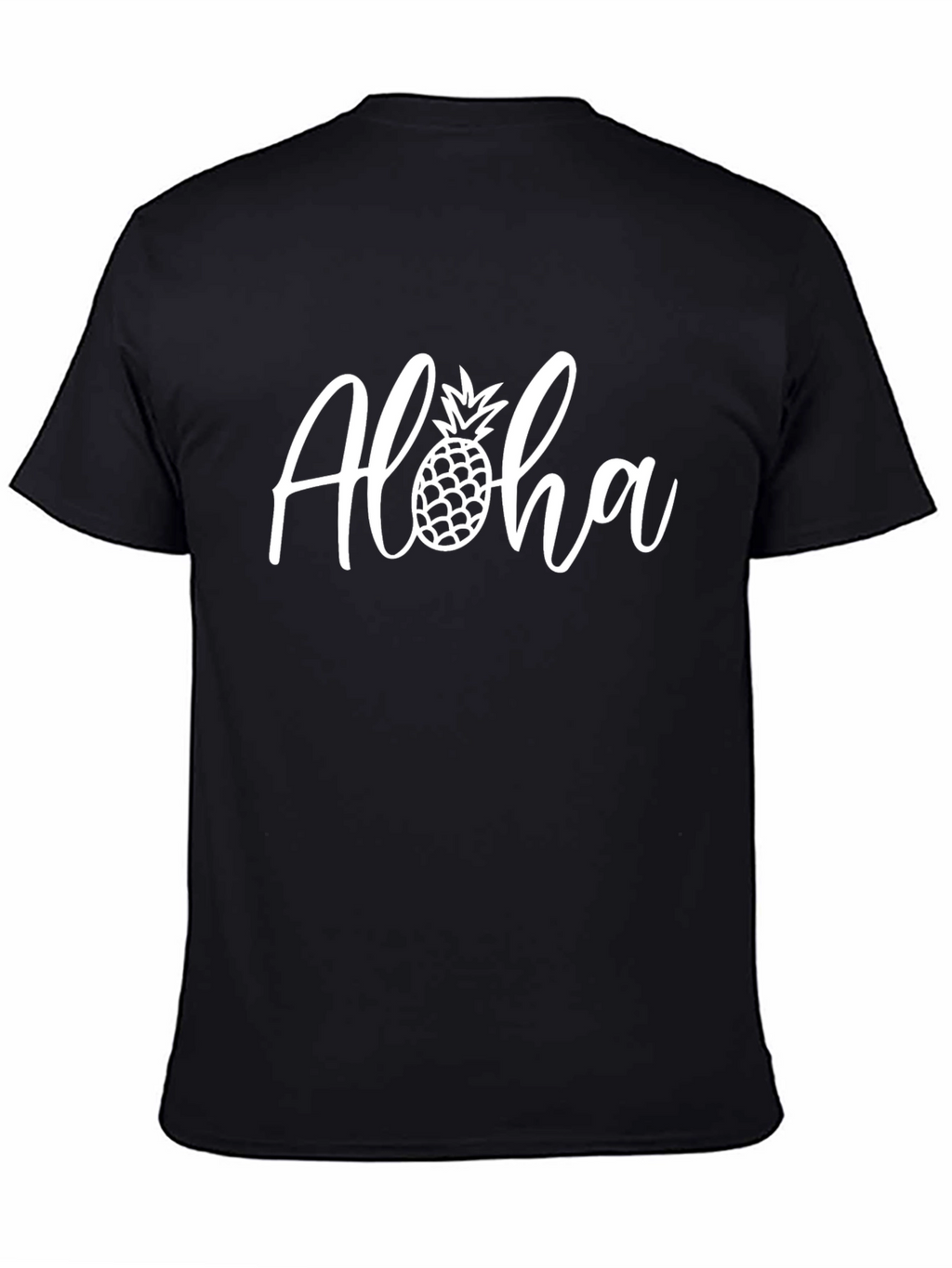 Aloha Pineapple Graphic T-Shirt - Casual Summer Style