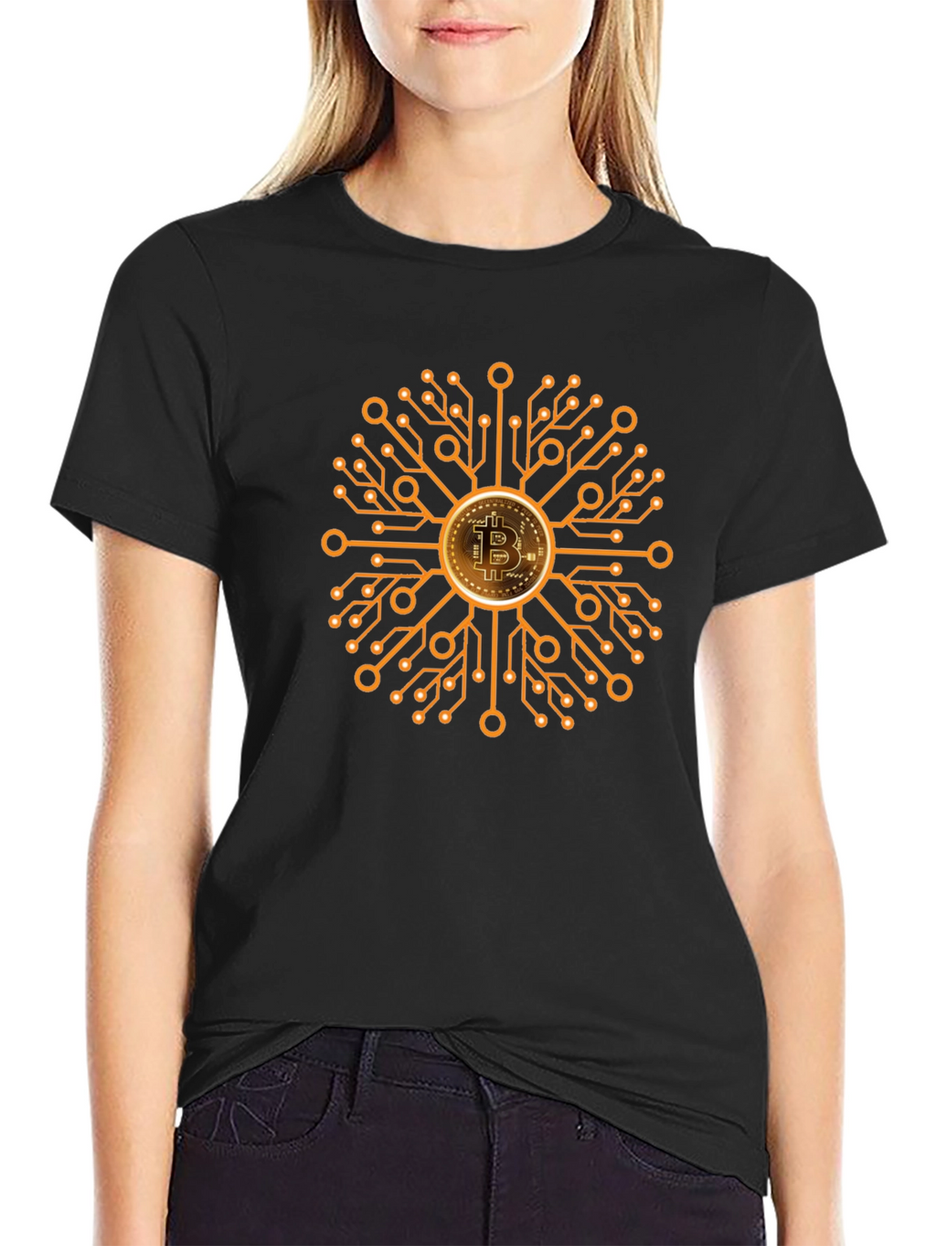 Bitcoin Circuit Tee - Crypto Style