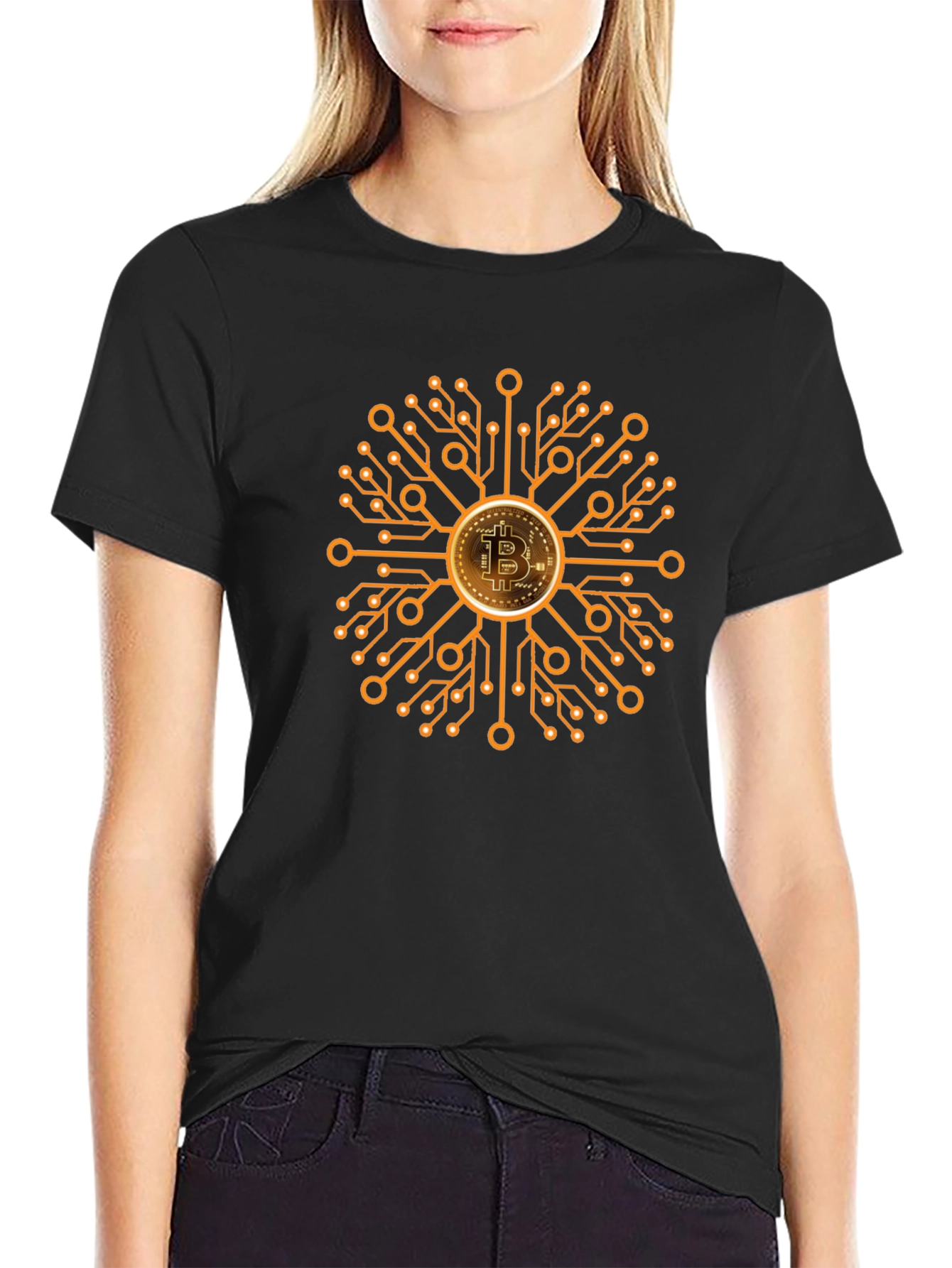 Bitcoin Circuit Tee - Crypto Style