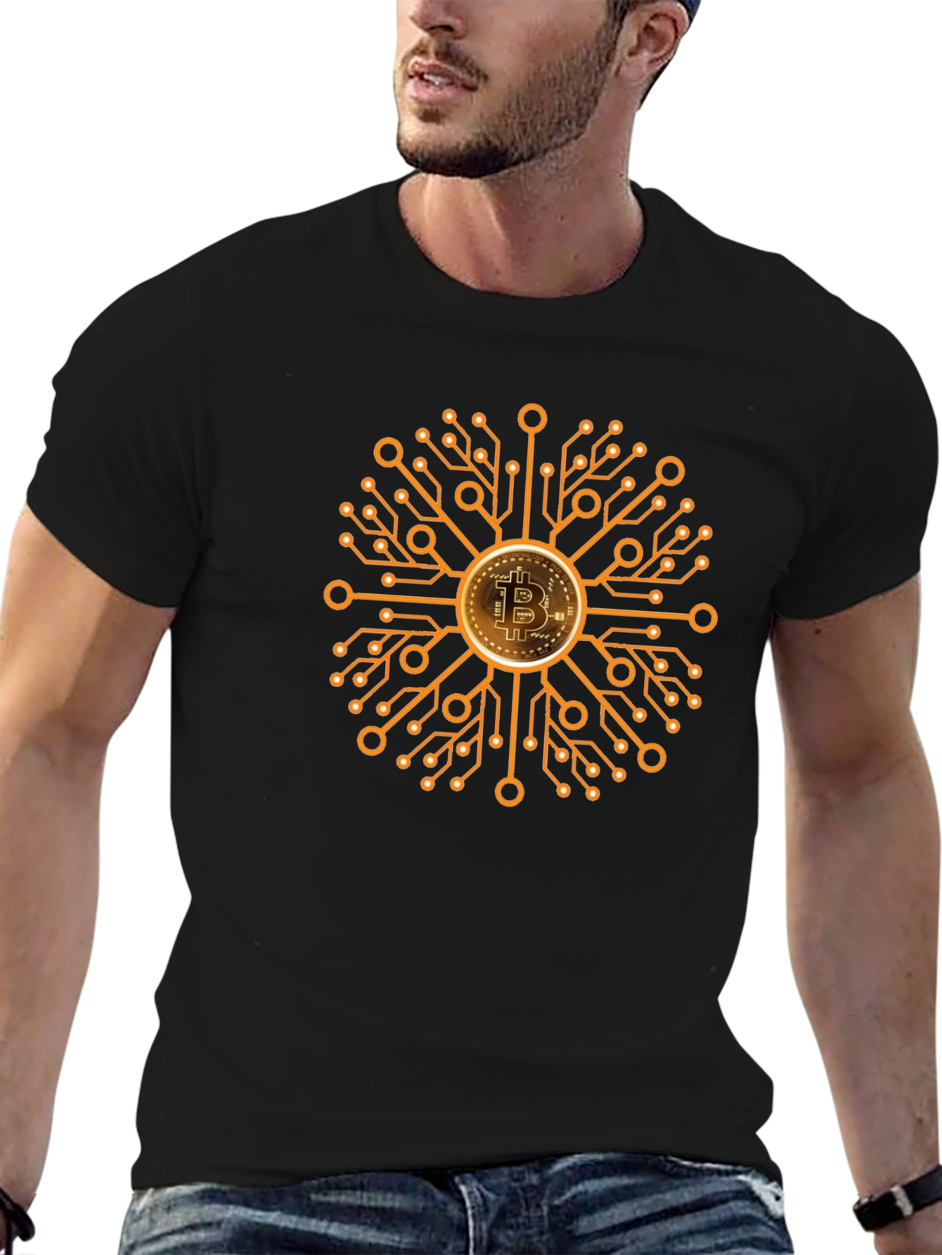 Bitcoin Circuit Tee - Crypto Style