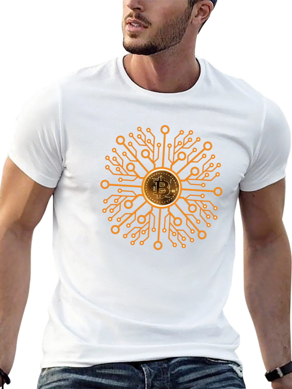 Bitcoin Circuit Tee - Crypto Style