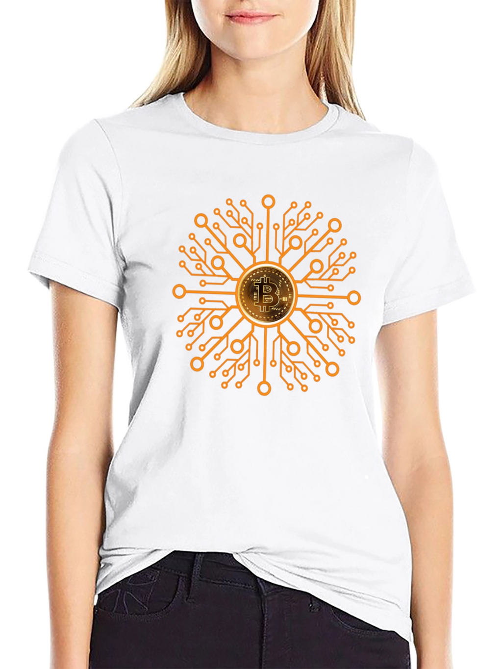 Bitcoin Circuit Tee - Crypto Style