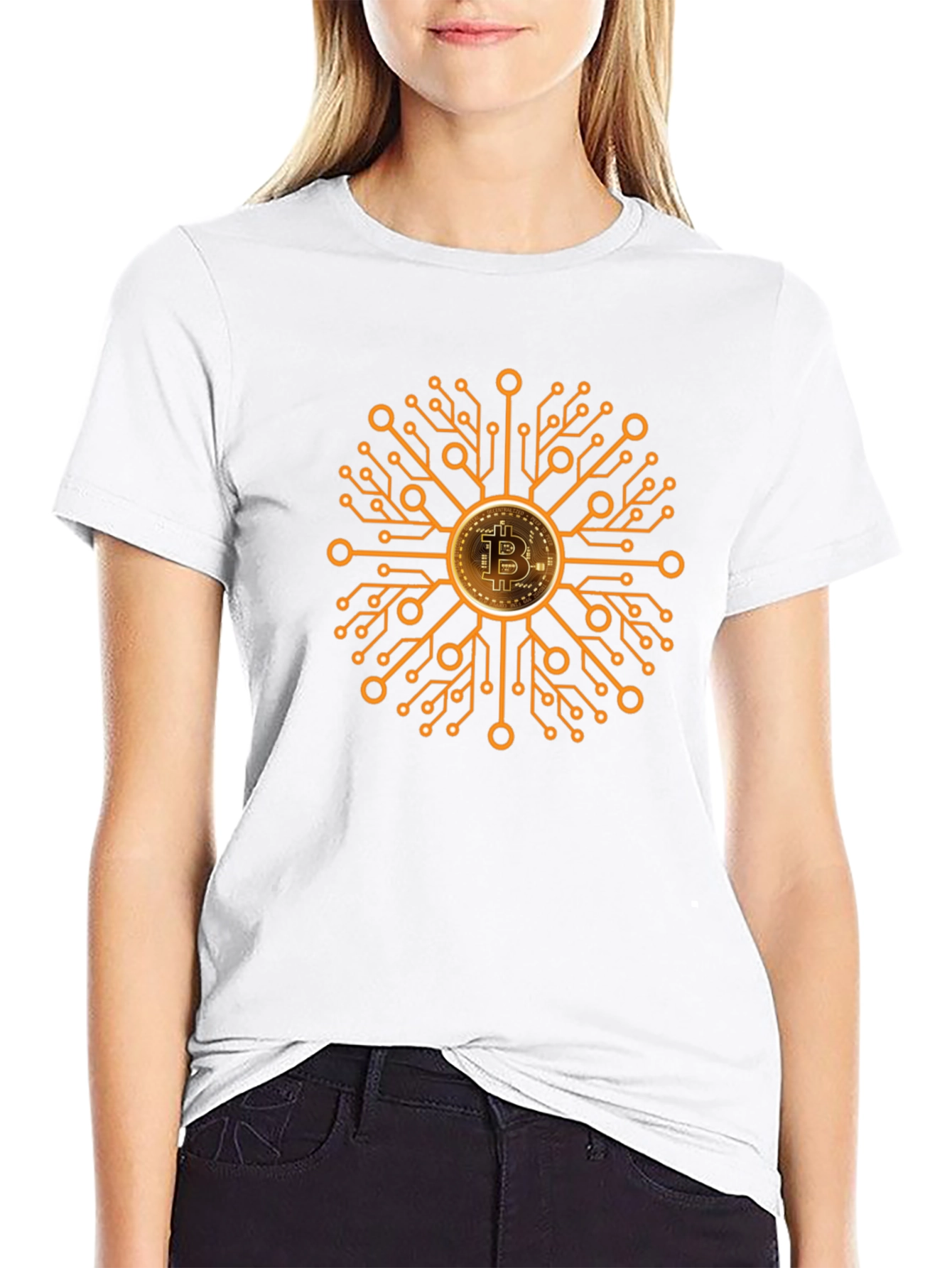 Bitcoin Circuit Tee - Crypto Style