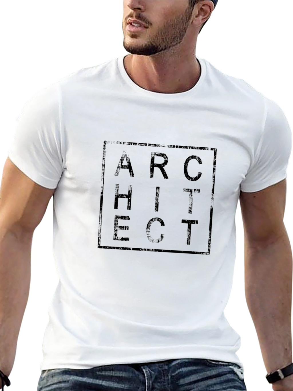 Architect Graphic Print T-Shirt