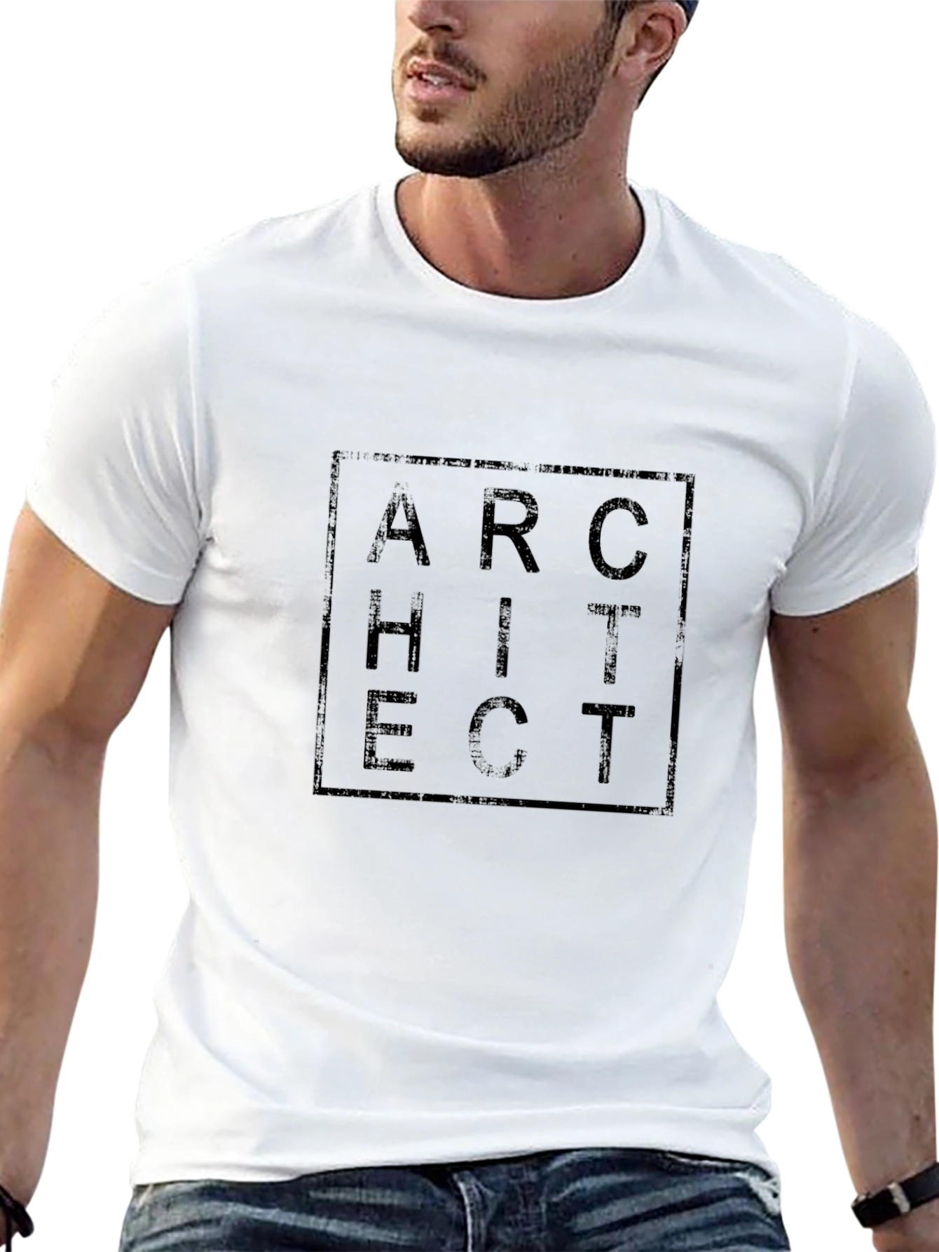 Architect Graphic Print T-Shirt
