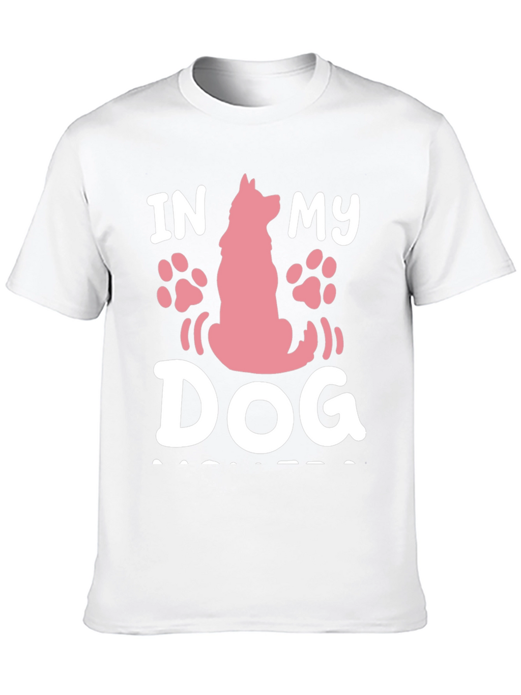 In My Dog Mom Era Graphic Tee - Black