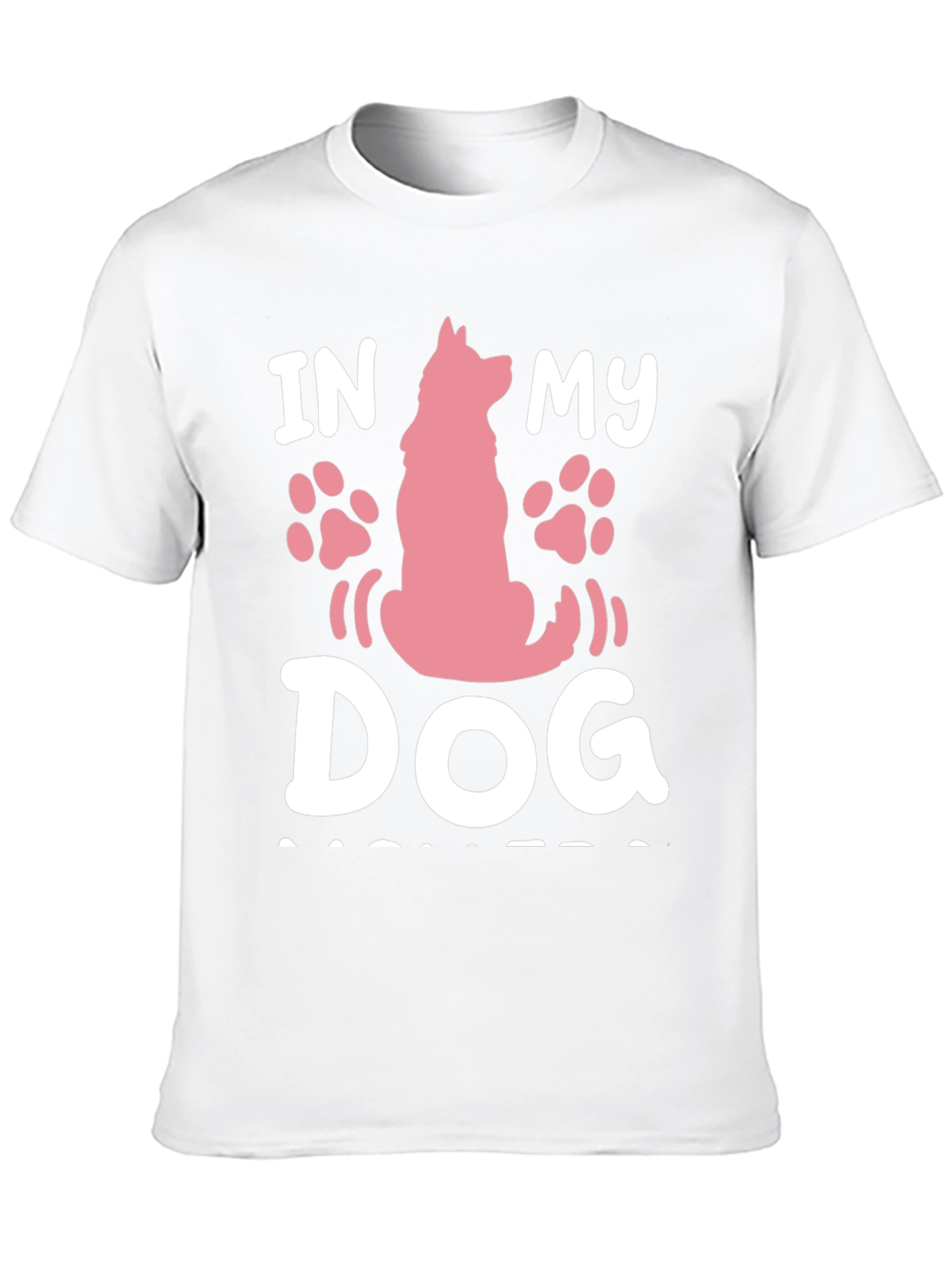 In My Dog Mom Era Graphic Tee - Black