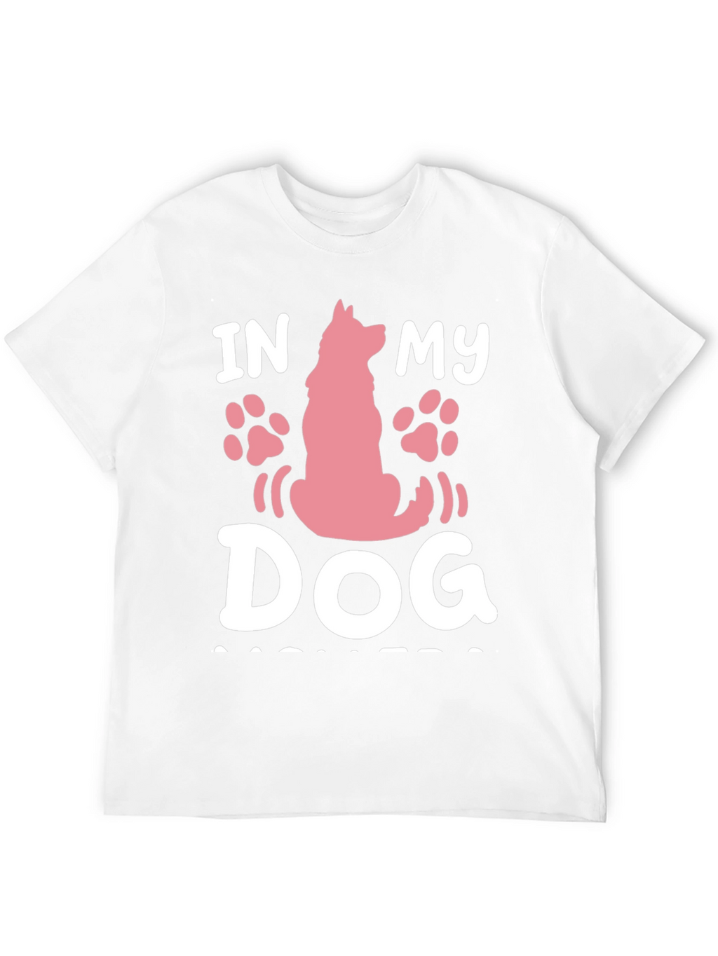In My Dog Mom Era Graphic Tee - Black