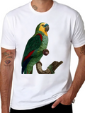 Parrot Graphic Print T-Shirt