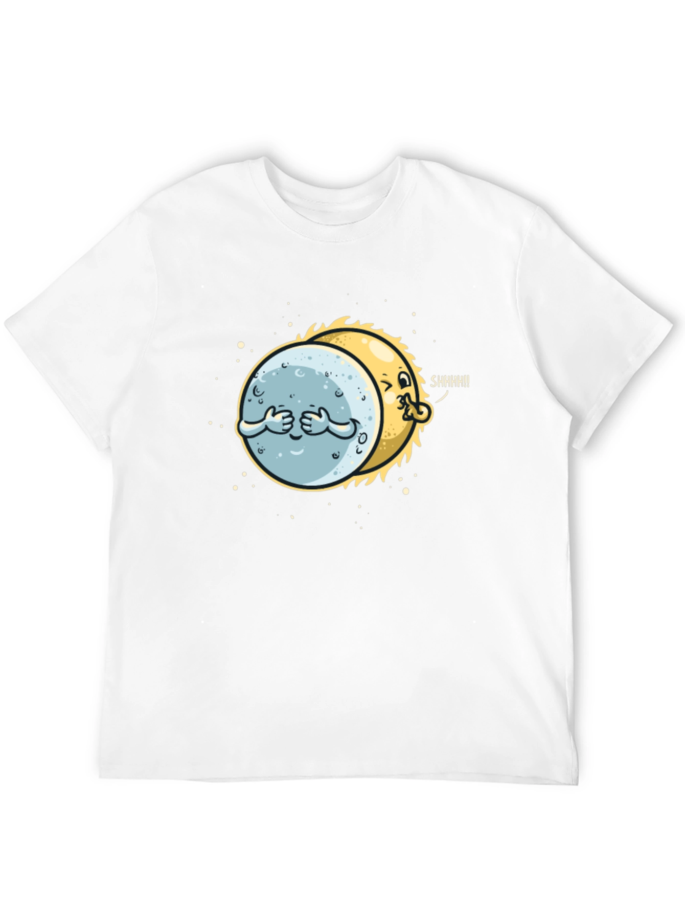 Sun & Moon Secret Graphic T-Shirt