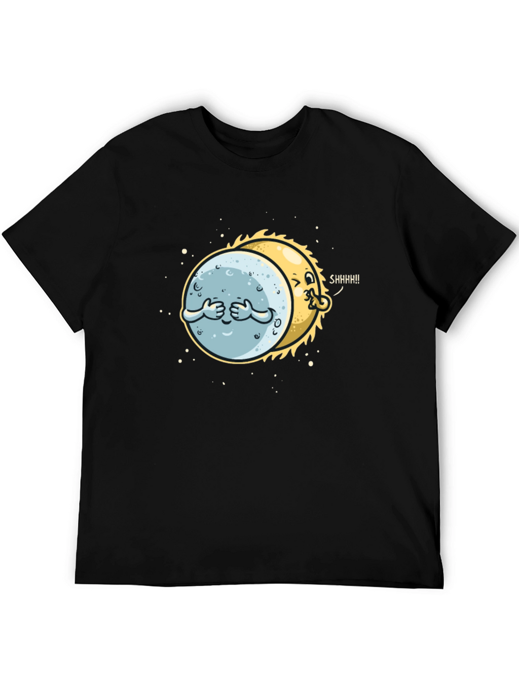 Sun & Moon Secret Graphic T-Shirt