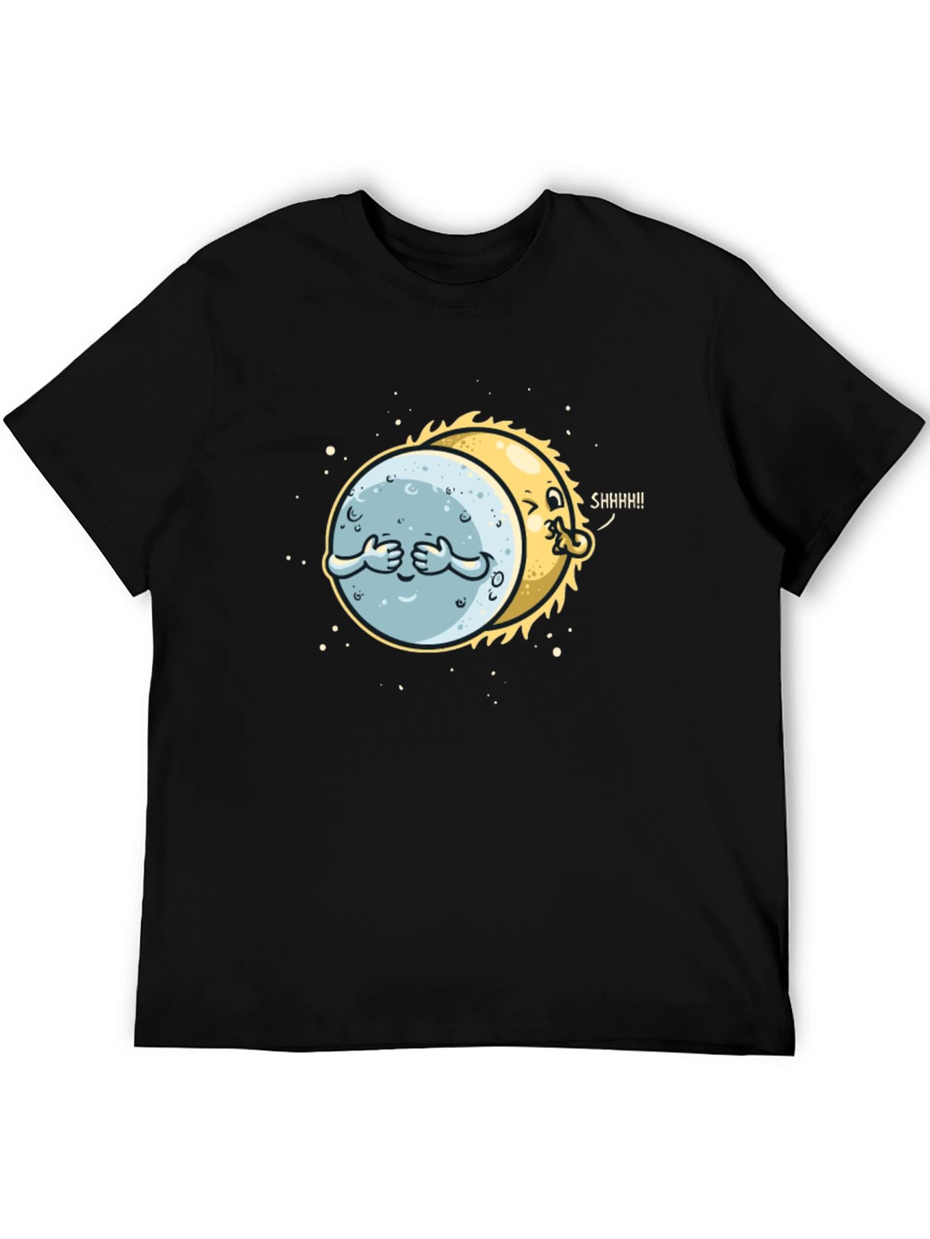 Sun & Moon Secret Graphic T-Shirt