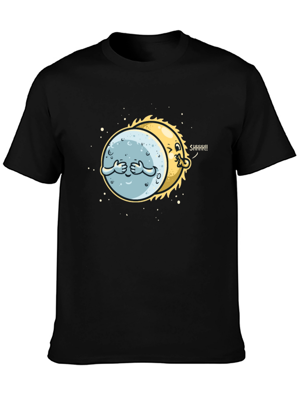 Sun & Moon Secret Graphic T-Shirt