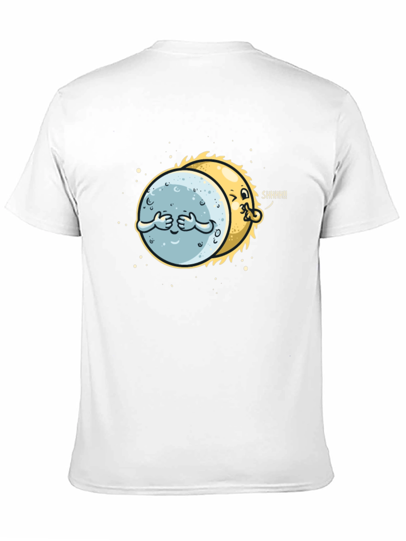 Sun & Moon Secret Graphic T-Shirt