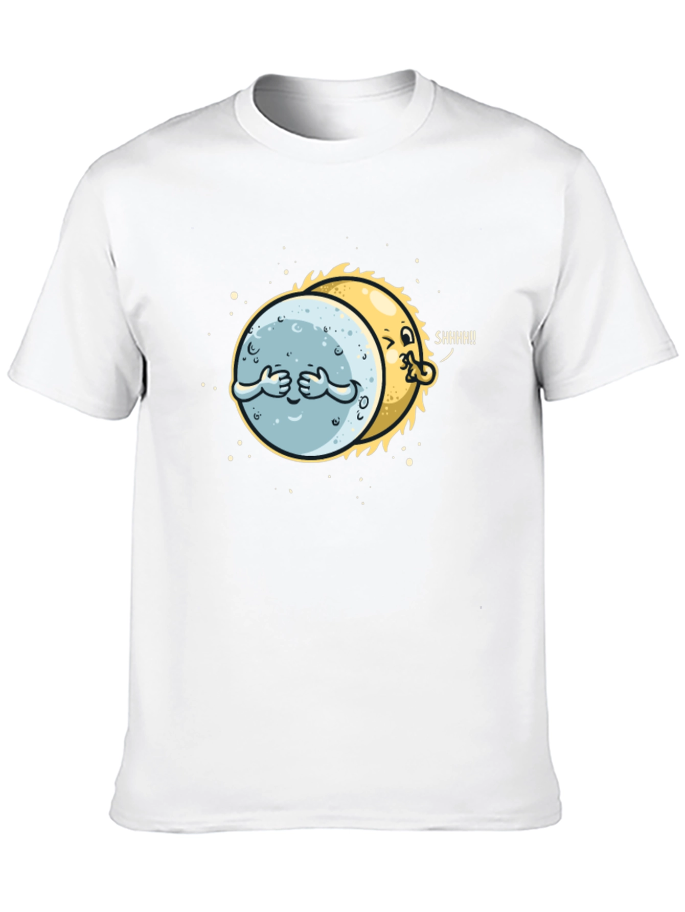 Sun & Moon Secret Graphic T-Shirt