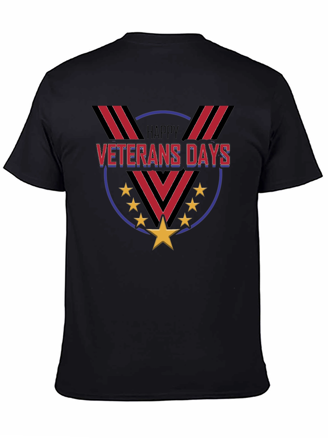 Happy Veterans Day T-Shirt - Patriotic Design