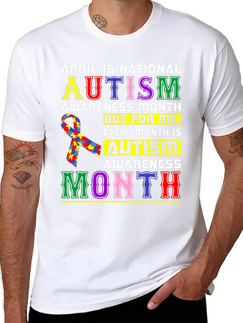 Autism Awareness T-Shirt: Every Month Matters