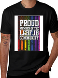 Proud Member LGBTQ+ Pride T-Shirt