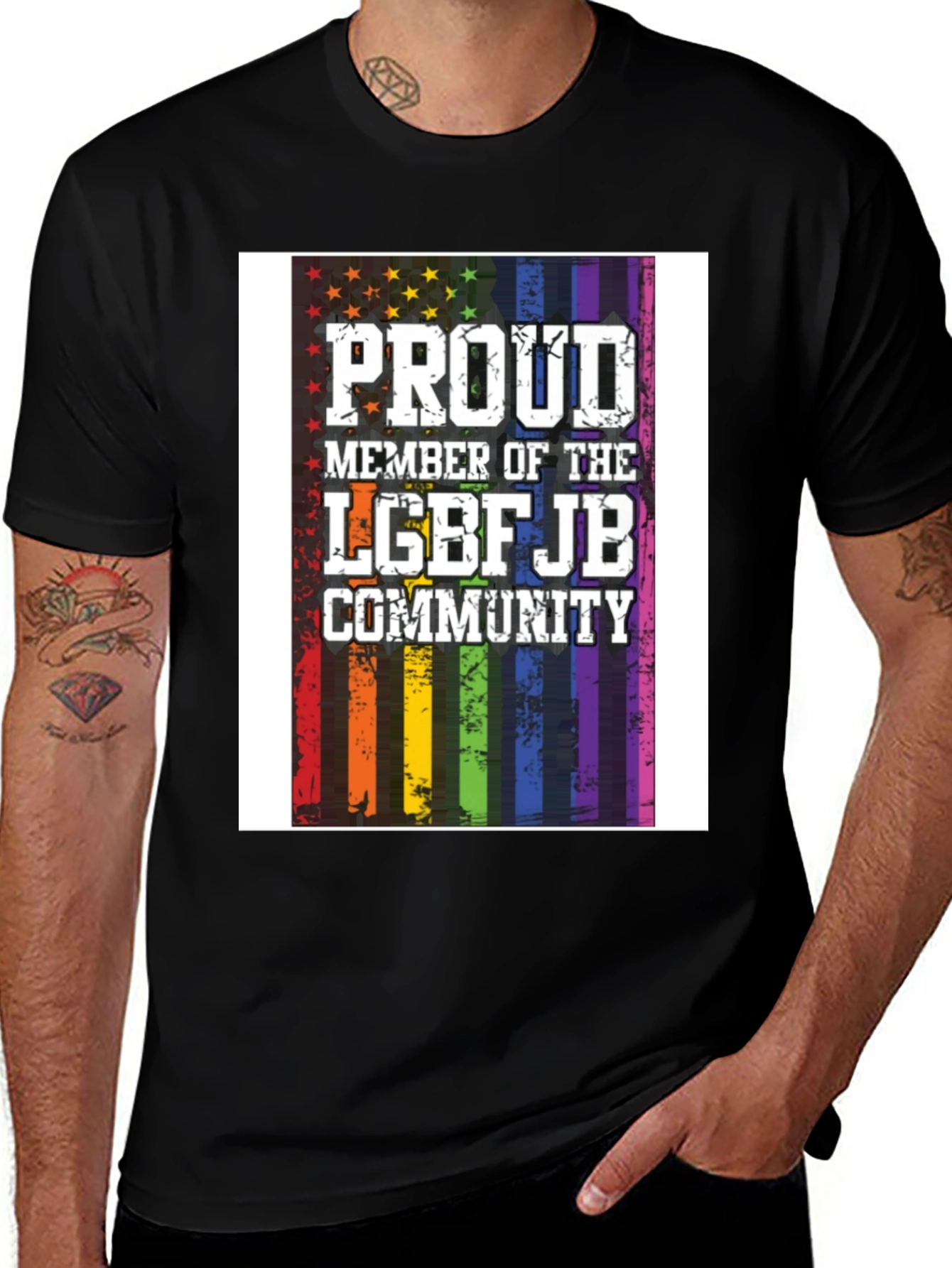 Proud Member LGBTQ+ Pride T-Shirt