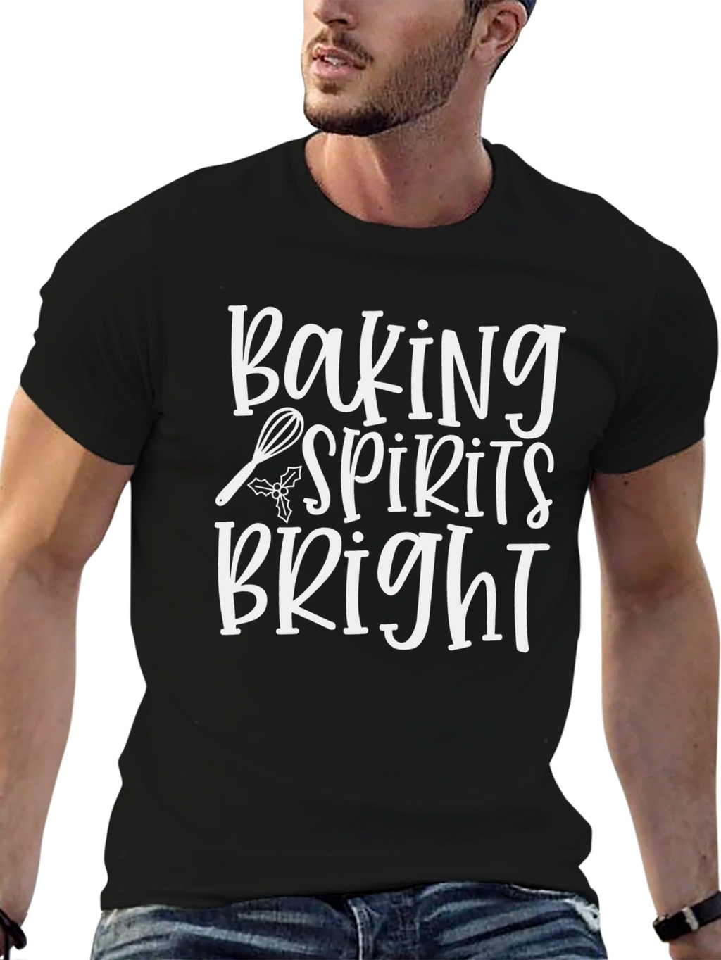 Baking Spirits Bright Holiday T-Shirt