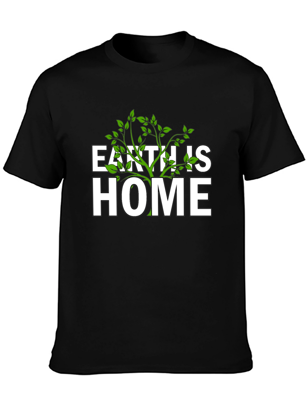 Earth is Home Graphic Tee - Eco Friendly T-Shirt
