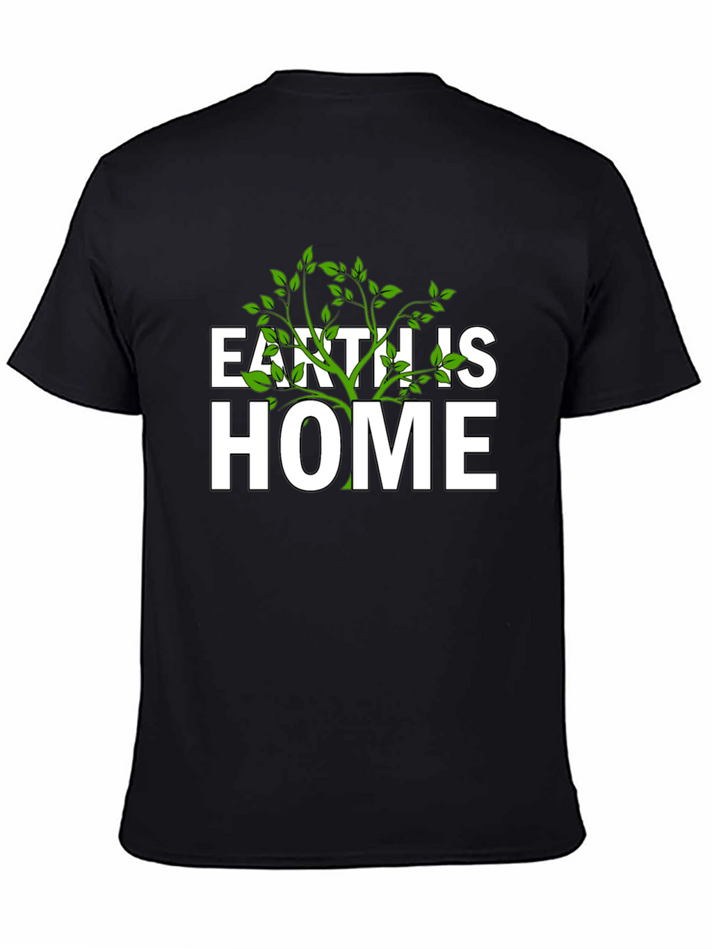 Earth is Home Graphic Tee - Eco Friendly T-Shirt