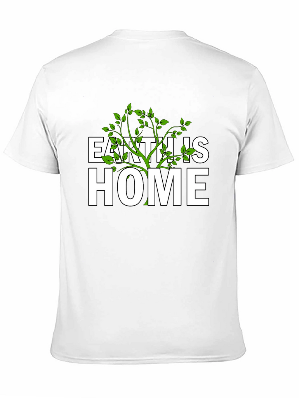 Earth is Home Graphic Tee - Eco Friendly T-Shirt