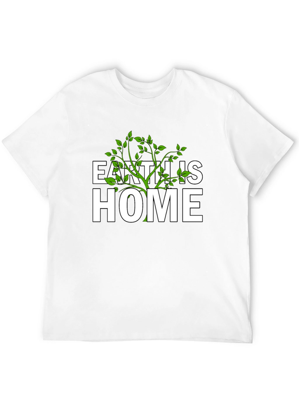 Earth is Home Graphic Tee - Eco Friendly T-Shirt
