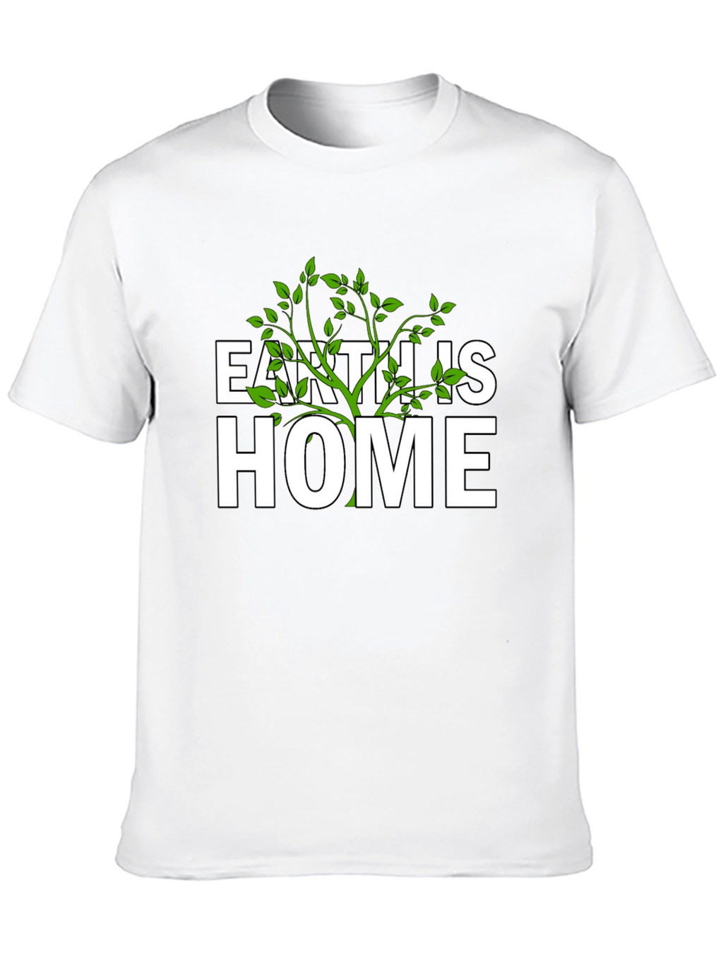 Earth is Home Graphic Tee - Eco Friendly T-Shirt