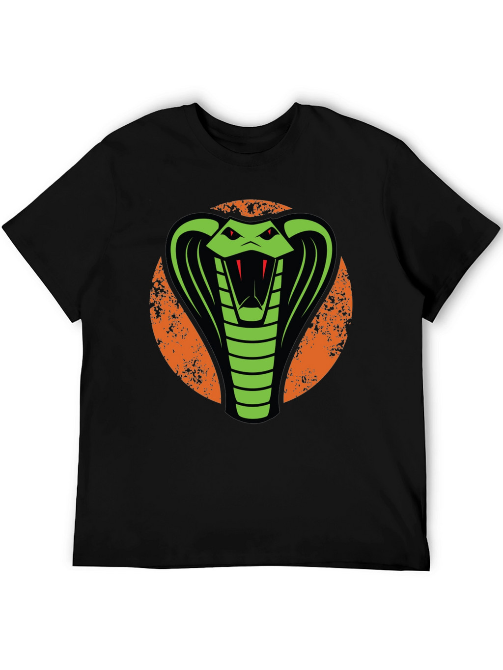 Cobra Graphic Tee - Bold Snake Design