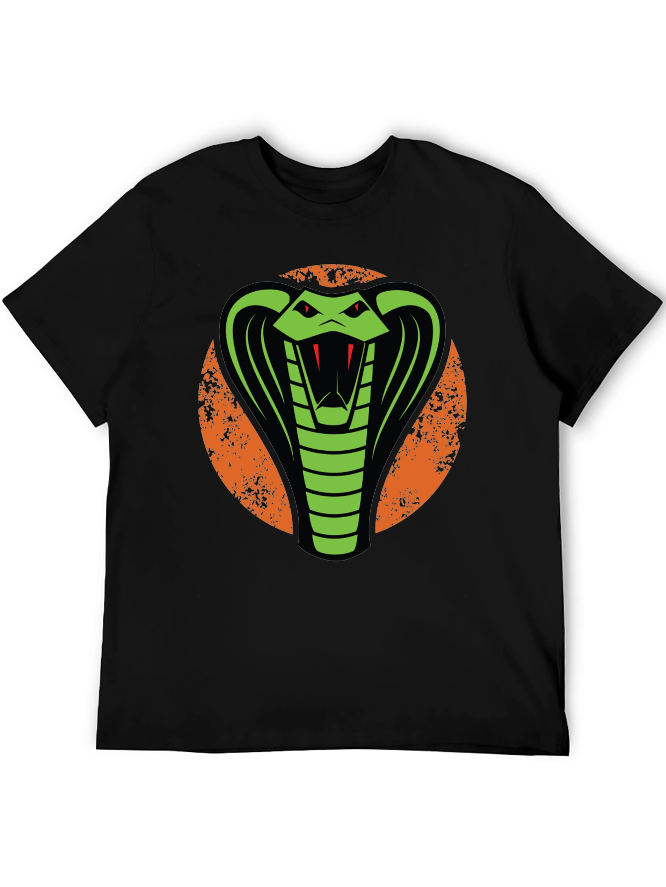 Cobra Graphic Tee - Bold Snake Design