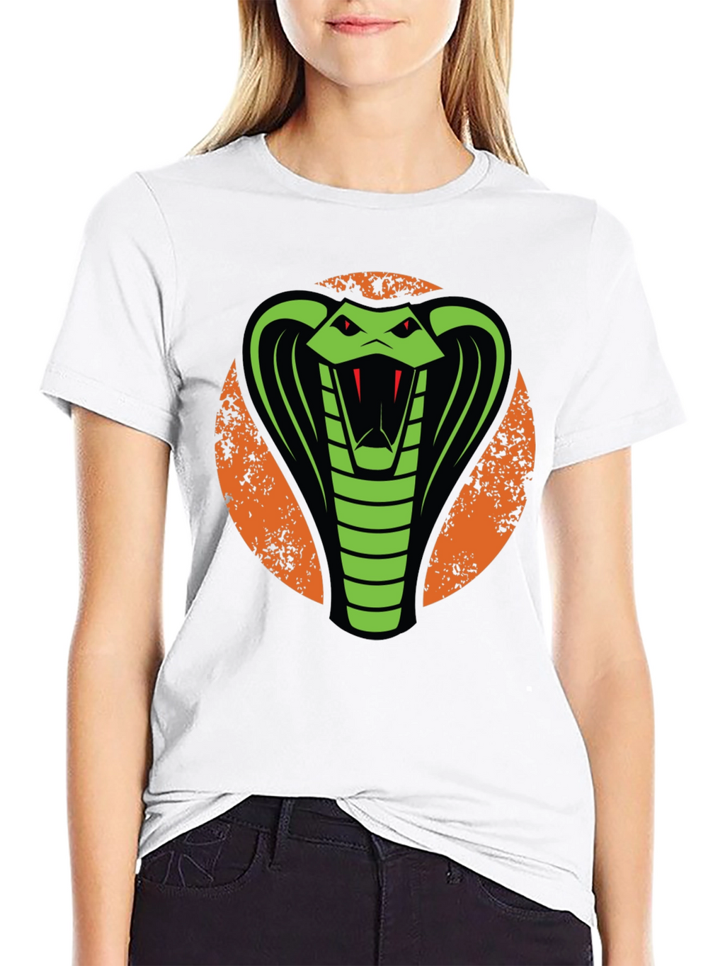 Cobra Graphic Tee - Bold Snake Design