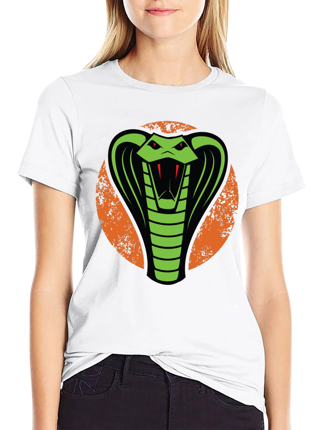 Cobra Graphic Tee - Bold Snake Design
