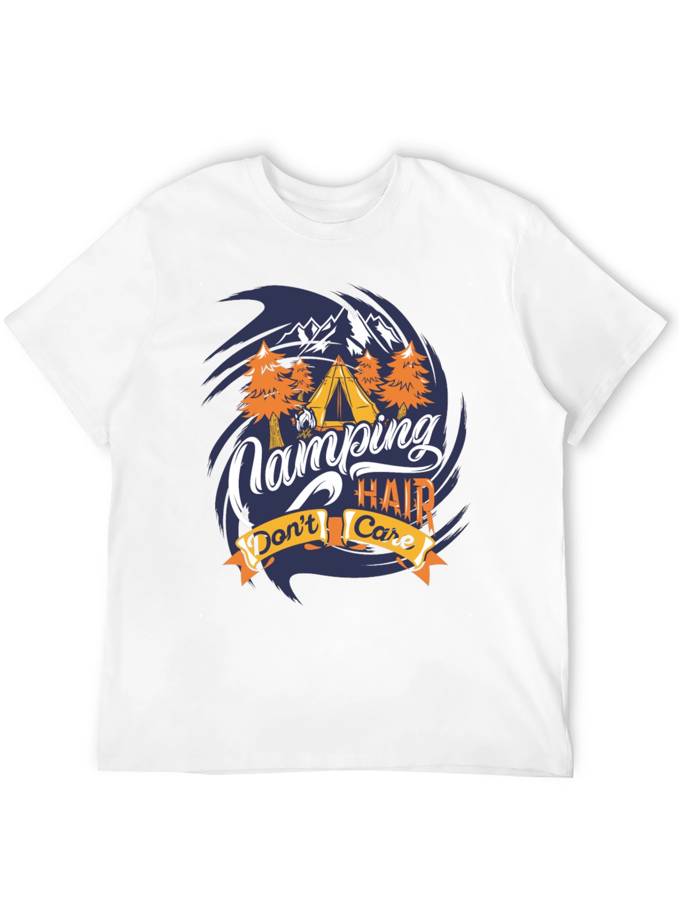 Camping Hair Dont Care T-Shirt