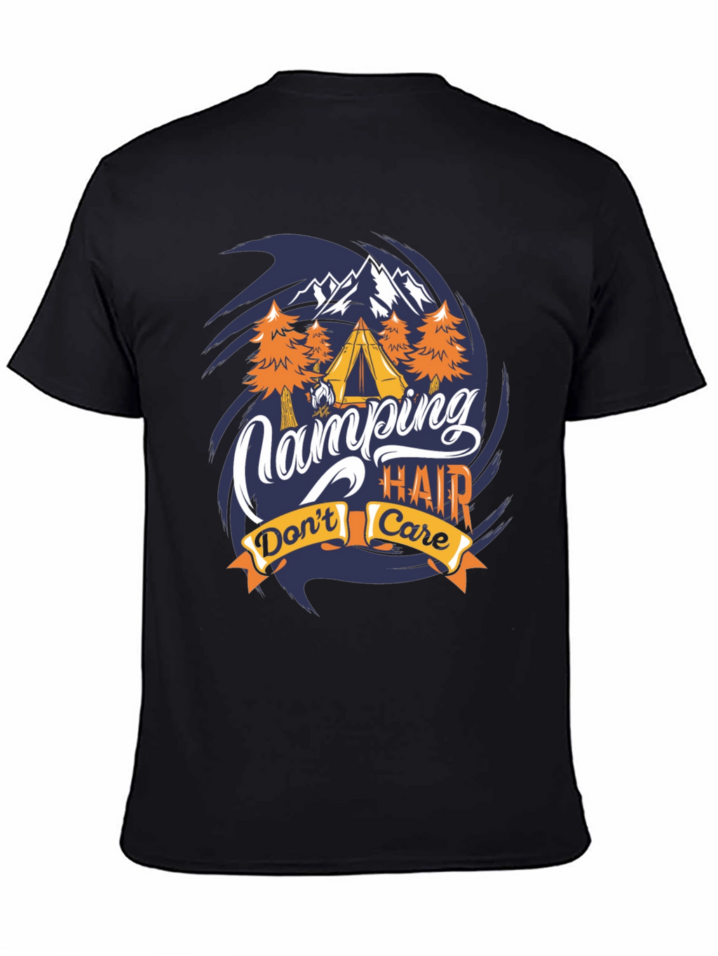 Camping Hair Dont Care T-Shirt