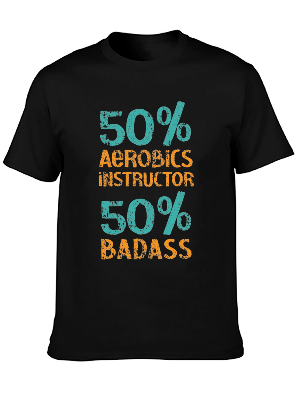 Aerobics Instructor Badass Graphic Tee